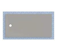 Plato de ducha Geberit CleanFloor30, integrado, con vellón de estanqueidad, 180x90cm, 551019291, Color: gris / mate - CM