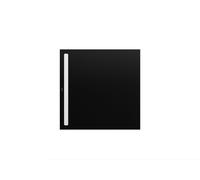 Plato de ducha Kaldewei NEXSYS, a ras de suelo, 120x120cm, 412046300676, Color: Negro Mate