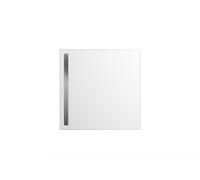 Plato de ducha Kaldewei NEXSYS, a ras de suelo, 80x80 cm, 410846302711, Color: Blanco alpino mate con SECURE PLUS