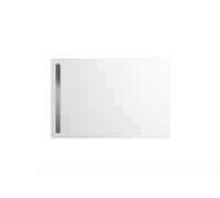 Plato de ducha Kaldewei NEXSYS, a ras de suelo, 90x160 cm, 412646303001, Color: blanco alpino con efecto perla