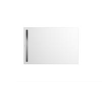 Plato de ducha Kaldewei NEXSYS, a ras de suelo, 90x160 cm, 412646303711, Color: Blanco alpino mate con efecto perla
