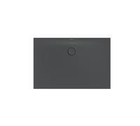 Plato de ducha lateral BetteFloor con antideslizante Pro, 120x80cm, 3387-400AE, Color: cuervo