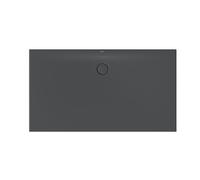 Plato de ducha lateral BetteFloor con antideslizante Pro, 160x90cm, 3390-400AE, Color: cuervo