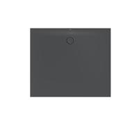 Plato de ducha lateral BetteFloor con BetteAntirutsch Pro, 140x120cm, 3394-400AE, Color: cuervo