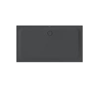 Plato de ducha rectangular BetteUltra 1800x1000x35mm, con BetteAntirutsch Pro, 5808-400AE, Color: Cuervo mate