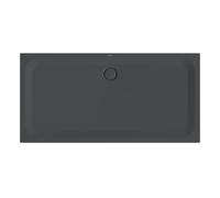 Plato de ducha rectangular BetteUltra 1800x900x35mm, con Anti-Slip Pro, 5982-400AE, Color: Cuervo mate