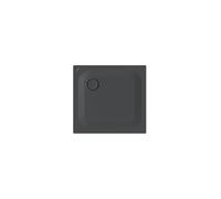 Plato de ducha rectangular BetteUltra 800x750x25mm, con BetteAntirutsch Pro, 5669-400AE, Color: Cuervo mate