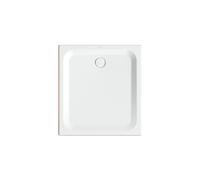 Plato de ducha rectangular BetteUltra con soporte mínimo de bañera, 1100x1000x35mm, 8737-000T1, Color: Blanco