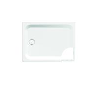 Plato de ducha rectangular BetteUltra con soporte mínimo de bañera 1200x700x35mm, con Anti-Slip Pro, 5979-438AE,T1, Color: Decoración Topo