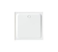 Plato de ducha rectangular BetteUltra con soporte mínimo de bañera, 1300x1300x35mm, 5826-000T1, Color: Blanco