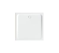 Plato de ducha rectangular BetteUltra con soporte mínimo de bañera, 1400x1400x35mm, Glaze Plus, 5828-000PLUS,T1, Color: Blanco