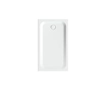 Plato de ducha rectangular BetteUltra con soporte mínimo de bañera, 1400x800x35mm, 5804-000T1, Color: Blanco