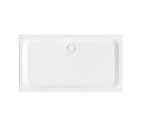 Plato de ducha rectangular BetteUltra con soporte mínimo de bañera, 1600x900x35mm, 5961-000T1, Color: Blanco