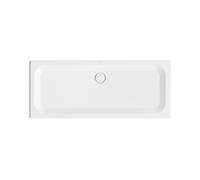 Plato de ducha rectangular BetteUltra con soporte mínimo de bañera, 1700x700x35mm, 5992-440T1, Color: Nieve (blanco mate)