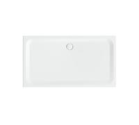 Plato de ducha rectangular BetteUltra con soporte mínimo de bañera, 1800x1000x35mm, 5808-000T1, Color: Blanco