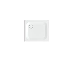 Plato de ducha rectangular BetteUltra con soporte mínimo de bañera, 800x700x25mm, 5679-000T1, Color: Blanco