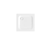 Plato de ducha rectangular BetteUltra con soporte mínimo de bañera, 850x850x25mm, 1589-000T1, Color: Blanco