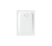 Plato de ducha rectangular BetteUltra, con soporte mínimo de bañera, antideslizante Sense 1000x700x25, blanco, 5879-000AS,T1