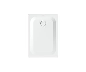 Plato de ducha rectangular BetteUltra, con soporte mínimo de bañera, antideslizante Sense 1000x700x25, blanco, 5879-000AS,T1