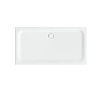 Plato de ducha rectangular BetteUltra con soporte mínimo de bañera y BetteAnt...