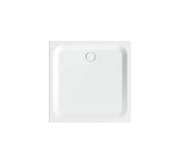 Plato de ducha rectangular BetteUltra con soporte mínimo de plato, 1100x1100x35mm, Glaze Plus, 8743-000PLUS,T1, Color: Blanco