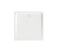 Plato de ducha rectangular BetteUltra con soporte mínimo de plato, 1500x1500x35mm, Glaze Plus, 5984-440PLUS,T1, Color: Nieve (blanco mate)