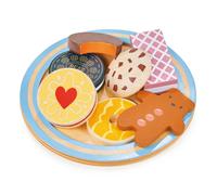Plato de galletas para la hora del Té