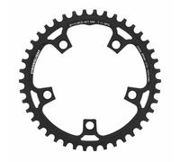 Plato de grava 5bra d.110 para sram stronglight ct2 42dts mono negro compatible