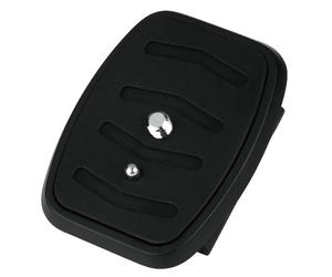 Plato de liberación rápida Hama 00004154 para trípodes Star 55/56/57 compacto y ligero