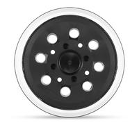 Plato de Lija de 125 mm, Plato Lijador Compatible con Bosch PEX 300 AE PEX 400 AE Lijadora Excéntrica Accesorio, Placa Lijadora con 8 Agujeros & Gancho y Bucle