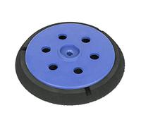Plato de lija para lijadora excéntrica DeWALT D26410 - para Disco de Lijado de Velcro Ø 150 mm con 6-Agujeros para la extracción de Polvo - Blando, Medio o Duro - a su elección - DFS
