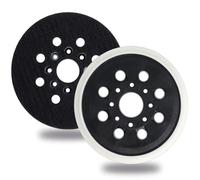 Plato de Lijado de 125 mm Compatible con Bosch RS035 Skil 7402/7490 | Para GEX 125-1 AE, PEX 220 A, PEX 220 AE, Repuesto para Lijadoras Orbitales, Fácil de Instalar