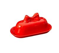 Plato de mantequilla Mantequera de cerámica, vajilla de cocina for el hogar, mantequera con tapa. Contenedor de mantequilla