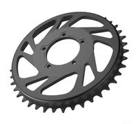 Plato de motor de accionamiento 42T piñón de desplazamiento compatible con motores BAFANG BBS01 y BBS02 de 250 W y 750 W, aleación de aluminio CNC para una mejor eficiencia de ciclismo