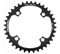 Plato de MTB 4 brazos d.104 stronglight mono 36 dientes negro aluminio 7075 - es