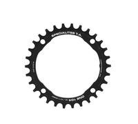 Plato de MTB 4bra d.104 ta one 30dts mono negro mate de aluminio para shimano -