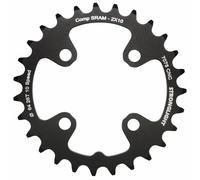 Stronglight Plato SRAM X0 10 velocidades, 4 brazos, círculo de agujeros 104/64 mm negro 26 dientes