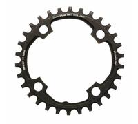 Plato de MTB 4bra d.94 para SRAM X01 Stronglight 30dts mono negro aluminio 7075