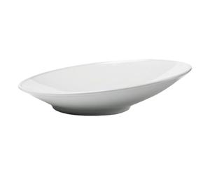 Plato de pasta Bowl Oblique 30 cm de porcelana