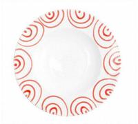 Plato De Pasta Gourmet Gmundner Cerámica Rojo Llamado D: 29 Cm / H: 4,5 Cm