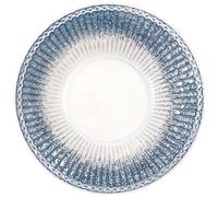 Plato De Pasta Greengate Alice Ripple Azul Cerámica
