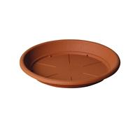 Plato De Polipropileno Color Terracota Cm 45 01011 Marrón Teraplast