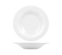 Plato De Porcelana Napoli B Tazón Blanco Cm 30 Saturnia