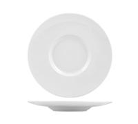 Plato De Porcelana Napoli Gourmet Blanco De 31 Cm Saturnia
