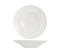 Plato De Porcelana Pastabowl Blanco De 30 Cm Saturnia