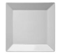 Plato de porcelana Saturnia Kimi cuadrado capacidad 30 cm