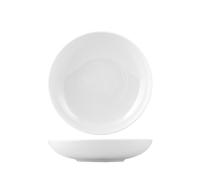 Plato De Porcelana Sevilla Blanco Fondo Cm22