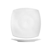 Plato De Porcelana Tokio Blanco Plano Cm26