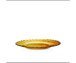 Plato de postre Duralex Picardie Cristal ámbar (ø 20,5 cm)