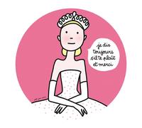 Plato de postre para bebé petit jour princesse ''je dis toujours s'il te plaît...'' 20 cm